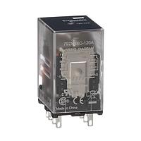 Schneider Electric Relays 792XBXC-120A ຄູບ ມິນິ CNRL ເລລັຍ DPDT 12A ໂຄອລ: 120VAC