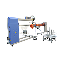 Danrel DR-V1800 ອາກາດຮ້ອນ PVC ຢືດຢຸ່ນ Reinforced Ducting ເຮັດເຄື່ອງເຊື່ອມ