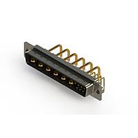 EDAC 629-13W6250-1TA ຕູ້ຕິດຕໍ່ D-Sub ປະສົມມຸມຂວາ ຕູ້ຕິດຕໍ່ພະລັງງານ Combo D-Sub