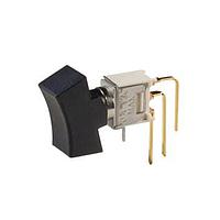 C&K T101J6V3BE9 ສະຫນັບສະຫນູນ Rocker Switches Switch Rocker Spdt .4Va Vbrkt Bk