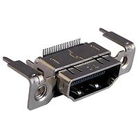 Stewart Connector SS-53000-003 HDMI HDMI ຕິດຕໍ່ ຕັ້ງຕົ້ນ ມີ Flange -20C ຫາ 85C