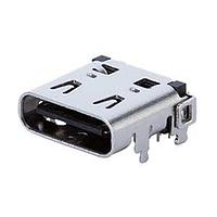Same Sky (formerly CUI Devices) UJ20-C-H-G-TH-P16-TR USB ປະເພດ C ປະເພດ C, 2.0, ຢູ່ຮອງ, ກະດູກທອງ 3u, ຜ່ານຮູ, 16 ຂາ, T&R