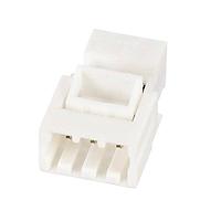AMP Connectors - TE Connectivity 3-641438-3 ກອງປະກອບປະກັນສາຍ 03P MTA156 PSTD CONN ASSY WHT