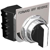 SIEMENS 49SAS02 ສະຫນອງຄວບຄຸມ SELECTOR SWITCH"A5"ສຳລັບ-OFF-REV