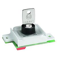 RAFI 3.99.400.141/8000 ສະຫນັບສະຫນູນ Keylock RG 85 ກົດປຸ່ມກະທົບກົດສີຂຽວແດງ 90