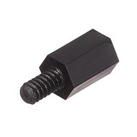 Keystone Electronics 4971 ຕຽງຢືດ NYLON ແບບ Hex M/F 6-32 .375 L
