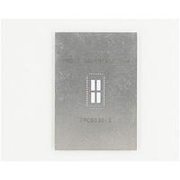 Chip Quik IPC0030-S ປຸ່ມຊ່ອງແລະຕົວແປງ QFN-50 ແບບສແຕນເລດສຕີນ Stencil