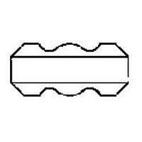 Cinch 50-PK-2 ຕົວເຊື່ອມຂອງກາດຂອງບັດມາດຕະຖານ CARD GUIDE CONNECTOR