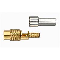 Pomona Electronics 73012 ຕົວເຊື່ອມ MCX JACK STRAIGHT CRIMP, RG179