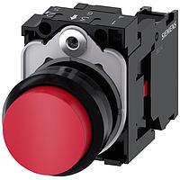 SIEMENS A6X30141864 ປ່ອງສະຫນັບສະຫນູນມາດຕະຖານ ປຸ່ມກົດ. ແດງ