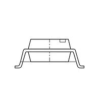 Vishay General Semiconductor VO2223B-X017T ອຸປະກອນສົ່ງອອກ Triac & SCR ແບບ Optocouplers 1A, 600V PhotoTRIAC SMD-8, UL, cUL, VDE