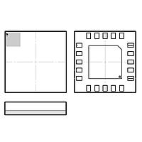 Analog Devices ADRF5047BCCZN ອິນທີເກຣດສະວິດ RF Silicon SP4T Switch, Reflective, 9 kHz to 44 GHz