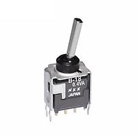 NKK Switches B18EB ສະຫນັບສະຫນູນ Toggle (ON)OFF(ON) .394 FLT STRT BRKT PC .4VA