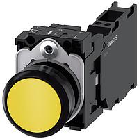 SIEMENS A6X30141636 ປຸ່ມກົດສະຫນາມມາດຕະຖານ. ເຫຼືອງ