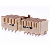 Amphenol FCI HM2S81PE8100N9LF ຕ່າງຫຼັກມາດຕະຖານຮາດ HM2S81PE8100N9LF-HM2 8R VR ປະເພດ D ສັ້ນ