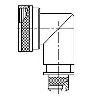 Amphenol PCD M85049/84-14N03 ຕົວແປກັບລອກບ່ອນ BACKSHELL BND LOCK ADPTR R/A NIC SZ 14
