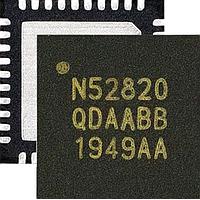 Nordic Semiconductor nRF52820-QDAA-D-R7 BLE, Bluetooth Mesh, Thread, Zigbee Bluetooth 5.3 SoC ທີ່ມີ USB ຕິດຕັ້ງມາໃນຕົວສະຫຼຸບທີ່ສະຫນັບສະຫນູນ Bluetooth Low Energy, Bluetooth mesh, Thread ແລະ Zigbee
