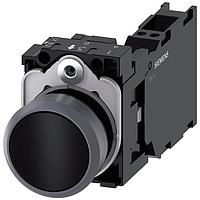 SIEMENS A6X30142384 ສະຫຼຸບສະຫຼຸບມາດຕະຖານ ປຸ່ມກົດ. ສີດຳ