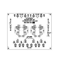 Analog Devices DC1510A-B ບົດທົດສອບຕົວຄວບຄຸມແຮງດັນສະຕະຕິກ LTC3858EUH - ຕົວຄວບຄຸມແຮງດັນຕົວປ່ຽນ, ຄວາມສະຫງວນ IQ ຕ່ຳ, ຄູ່, 2-
