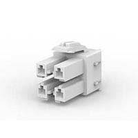 AMP Connectors - TE Connectivity 179861-1 ກອງປະກອບປລັກ AMP POWER D/LOCK PLUG HSG 4P