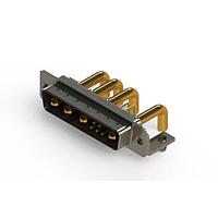 EDAC 629-9W4-650-4N3 ຕູ້ຕິດຕໍ່ D-Sub ປະສົມມຸມຂວາ ຕູ້ຕິດຕໍ່ພະລັງງານ Combo D-Sub