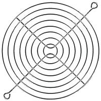 Qualtek Electronics 08139 ກາດພັນລົມຮູບລວຍສາຍ 120mm, ພັນສີນິເຄວລຄຣອມສະຫວັນແຈ້ງ