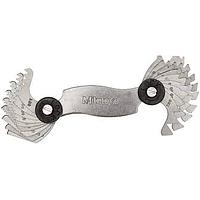 Mitutoyo 188-121 Metric Screw Pitch Gages Set (0.4-7mm/ 18 leaves)