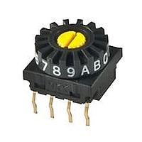NKK Switches FR01SC16P-S ສະຫນັບສະຫນູນການຫຼຽນ ROTARY PC 16 POS FR SERIES