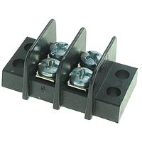 Molex 38760-0102 ສະຕຣິບບ່າຣິເຢີຕຳເລັດຕ່ຳ Low Profile .375 PCB 2P ຕຳເລັດດ້ວຍການຍຶດດ້ວຍສະກຣູ dual