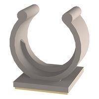 Essentra Components 22SL0625ADCLIP ຄລິບທູບລົມແບ່ງ, ຄລິບທູບລົມລວດ, ຕິດກັນດ້ວຍການຫຼັກການກັບກັນ, 5/8 ນິ້ວ