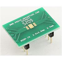 Chip Quik IPC0077 ອະເດັບເຕີ MSOP-10 ເປັນ DIP-14 SMT Adapter