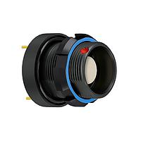 ODU GC1WCM-P17WMM0-000L ຮີເຊບເຕິເຄວລ HD PM RECPT W SL, ຂະໜາດ 1, IP6K8 / IP6K9K, 17 ຕິດຕໍ່, C (ສີຟ້າ) ກີ