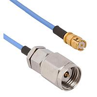 Amphenol SV Microwave FSSMP-047-MS24-180 ການປະກອບສາຍ RF SMP ຕົວຜູ້ຍິ່ງຕົວຕົວຕົວຕົວຕົວຕົວຕົວຕົວ 2.4mm STR M 18" ສາຍ