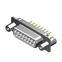 Molex / FCT 173109-1153 ມາດຕະຖານຄວາມໜາແຮງ FCT DSUB STR PC RCPT 09 PN ມີ CLINCH