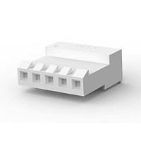 AMP Connectors - TE Connectivity 3-640429-5 ຮູງຮັບ Receptacle ປິດບໍ່ມີ TABS 5P L.R. ທຳມະຊາດ 24 AWG