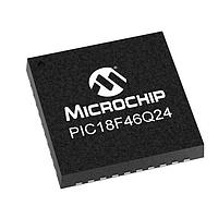 Microchip Technology PIC18F46Q24T-I/MP ມາຄຣອຄຄອນໂຕເລີ 64KB Flash, 4KB RAM, 512bytes EEPROM, MVIO, 10b ADC2, 8b DAC, ACP, Comp, PWM,
