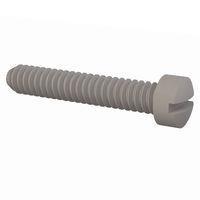 Essentra Components 010440F062 ສກຣູດເຄື່ອງຈັກ Fillister Slotted Screw, #4-40 Thread, 5/8 Lg