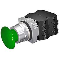 SIEMENS 52PM9W3D ປຸ່ມກົດ PUSHBUTTON,MOM,ສີຂຽວ,1 3/4" PLST,2POS,4BJK