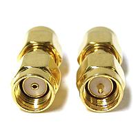 RF Solutions ADP-SMAM-SMAMRP ຕົວແປງ RF - ຕົວແປງຊີຣີສ SMA ຜູ້ຊາຍໄປ SMA ຜູ້ຊາຍ ກັບກັນຂອງຂະໜາດກັນ