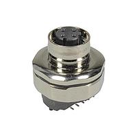 HARTING 21033812421 ຕູ້ຕໍ່ຕໍ່ພິມສອງ M12 D-code 4pin ຜູ້ຍິງຕົວຕໍ່ພິມສອງຕົວຕໍ່ພິມສອງ PCB, SMT, ມີຕົວແປງ, ມີການປ້ອງກັນ, ສາມາດໃຊ້ PoE, (ມີກັບບ້ານ 21033012006)