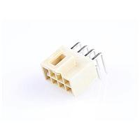 Molex 105314-2808 ກອງຫົວແລະກອງສາຍ NANO-FIT HDR RA DLR 8CKT G+lube WHT