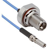 Amphenol SV Microwave FB292-047-MV67.3SMPS-120 ສາຍສັນຍານ RF 2.92mm BKHD F VITA 67.3 SMPS12"Cable