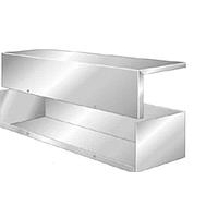 LMB Heeger SL546-Black ຕູ້ວາງແລະຕູ້ວາງ Flangelock Box Chassis (Sidelock) ຂະໜາດ D W H 5 x 4 x 6