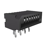 Amphenol FCI HLW7R-2C7LF ບອດມາວນທ໌ 1.00mm ເຊື່ອມຕໍ່ຟ໌ແລກຊັນ, ຊຸດ HLW-R, 7 ຕຳແໜ່ງ, ການເຂົ້າທາງດ້ານ ຕົວເຊື່ອມຕໍ່ບໍ່ໃຊ້ ZIF, ຊະນິດຊີ້ນ 1mm (0.039 ນິ້ວ), ຂໍ້ຕໍ່ທີ່ມີການດັບບັນ