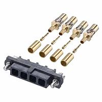 Harwin M80-4000000F1-04-305-00-000 ພາວເລີ້ມໄປບອດ MixTek FML Crimp Con Hexagon slotted JS