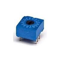 Alcoswitch - TE Connectivity DRD16RAE04 ສະຫນັບສະຫນູນການສະຫນັບສະຫນູນ ROTARY DIP SWITCH FLUSH