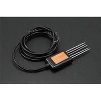 DFRobot SEN0604 ອຸນຫະພູມ, ຄວາມຊື່ນ, ການນຳໄຟຟ້າ MODBUS-RTU RS485 4-in-1 ອຸປະກອນວັດຄວາມຊື່ນດິນ, ອຸນຫະພູມ, pH ແລະ EC (IP68, 5-30V)