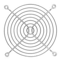 Qualtek Electronics 08122 ກາດພັນລົມຮູບລວຍສາຍ 120mm, ພັນສີນິເຄວລຄຣອມສະຫວັນແຈ້ງ