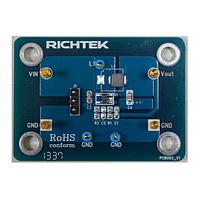 Richtek EVB_RT8008GB ຕົວຄວບຄຸມແຮງໂຮງ - ຕົວຄວບຄຸມສະຫວັດດີ EVAL MODULE FOR RT8008GB