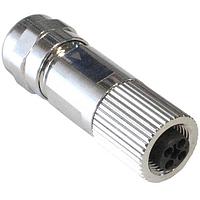 Bulgin PXMBNI12FBF04TSCPG7 ຕູ້ປະສົມສາຍຕົວຕົວ M12 T-Code 4P/F